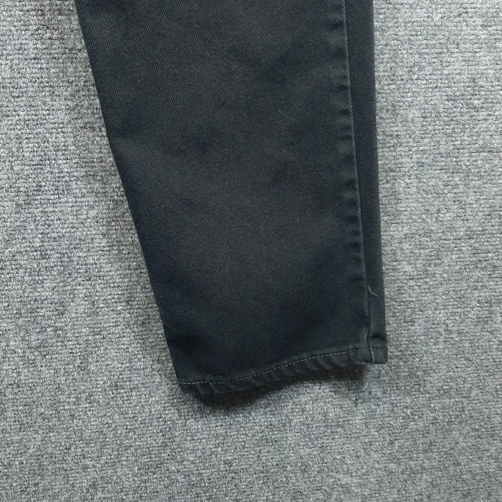 Levi's 550 Jeans Black Relaxed Fit Tapered Leg Size 32X34